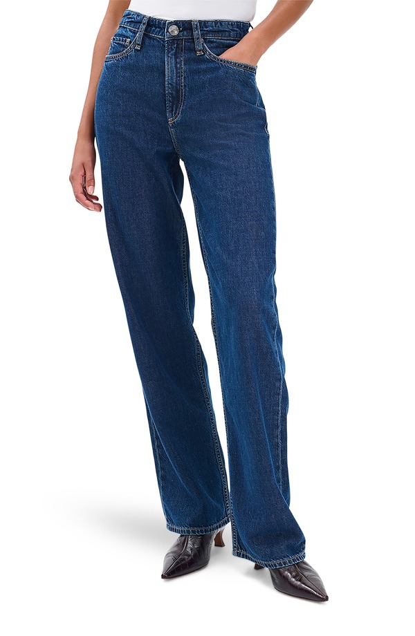 ラグアンドボーン レディース ボトムス デニムパンツ ワイドレッグ ジーンズ rag & bone Featherweight Logan Wide Leg Jeans Well