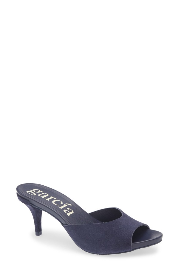 ペドロガルシア レディース シューズ 踵 サンダル Pedro Garcia Welch Slide Sandal Ink Castoro