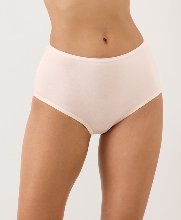 パクト レディース アンダーお召しもの ズボン下 綿織物 Pact Everyday High Rise Brief 5-Pack Made With Organicotton Coredit
