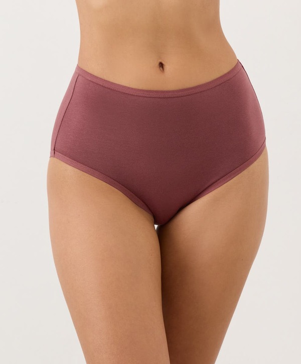パクト レディース アンダーお召しもの ズボン下 綿織物 Pact Everyday High Rise Brief 5-Pack Made With Organicotton Everyday Lakeside Lilies