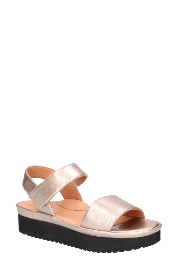 ラモールドピード レディース シューズ 踵 プラットホーム サンダル L\u0027Amour des Pieds Abrilla Platform Sandal Champagne 三鞭酒