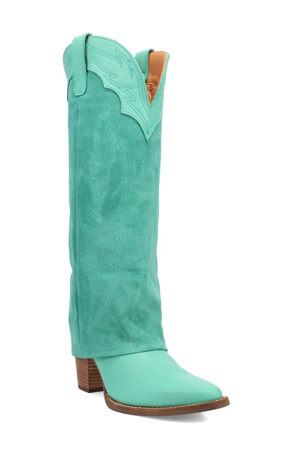 ディンゴ レディース シューズ ブーツ・レインブーツ Dingo Wild Fire Western Boot Green グリーン 40,170円
