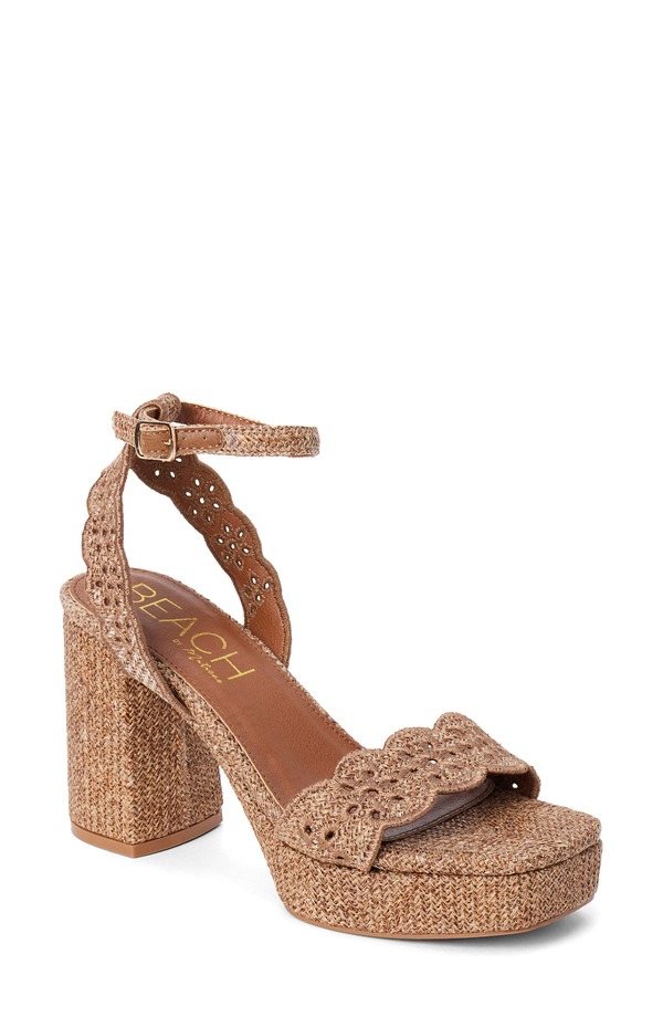 ココナッツバイマッテシィ レディース シューズ ヒール プラットフォーム サンダル アンクル Coconuts by Matisse Maiden Platform Ankle Strap Sandal Brown ブラウン