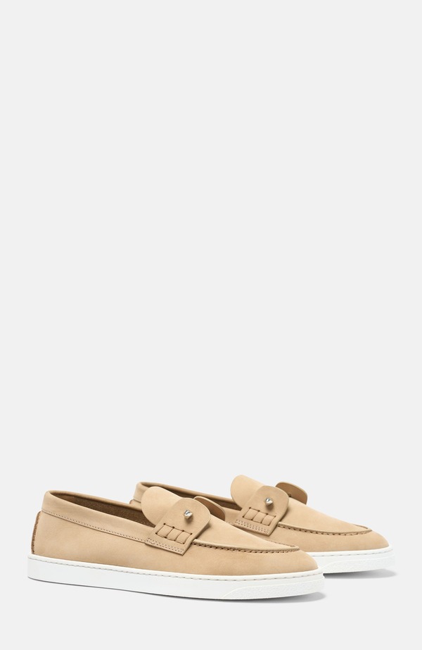 スカロッソ レディース シューズ スリッポン・ローファー SCAROSSO Coline Loafers Biscuit Beige - Nubuck ベージュ