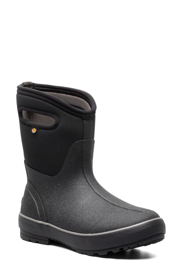 ボグス レディース シューズ ブーツ・レインブーツ Bogs Classic II Mid Waterproof Rain Boot Black 黒いこと