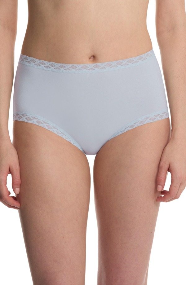 ナトリ レディース アンダーウェア パンツ コットン Natori Bliss Cotton Full Briefrosted Sky