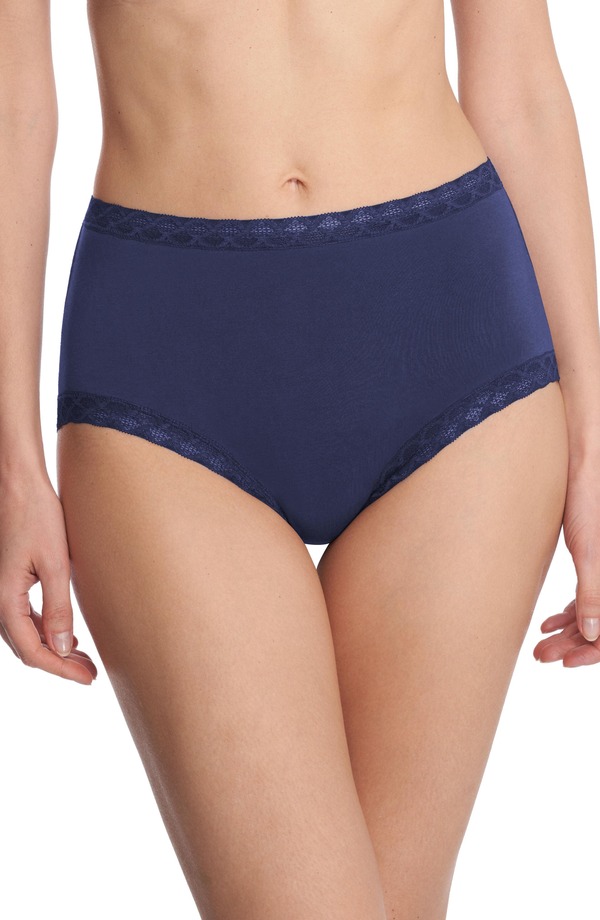 ナトリ レディース アンダーウェア パンツ コットン Natori Bliss Cotton Full Brief Ink