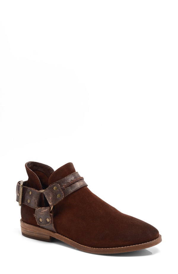 フリーピープル レディース シューズ ブーツ・レインブーツ Free People Belle Harness Bootie Port Royale Suede