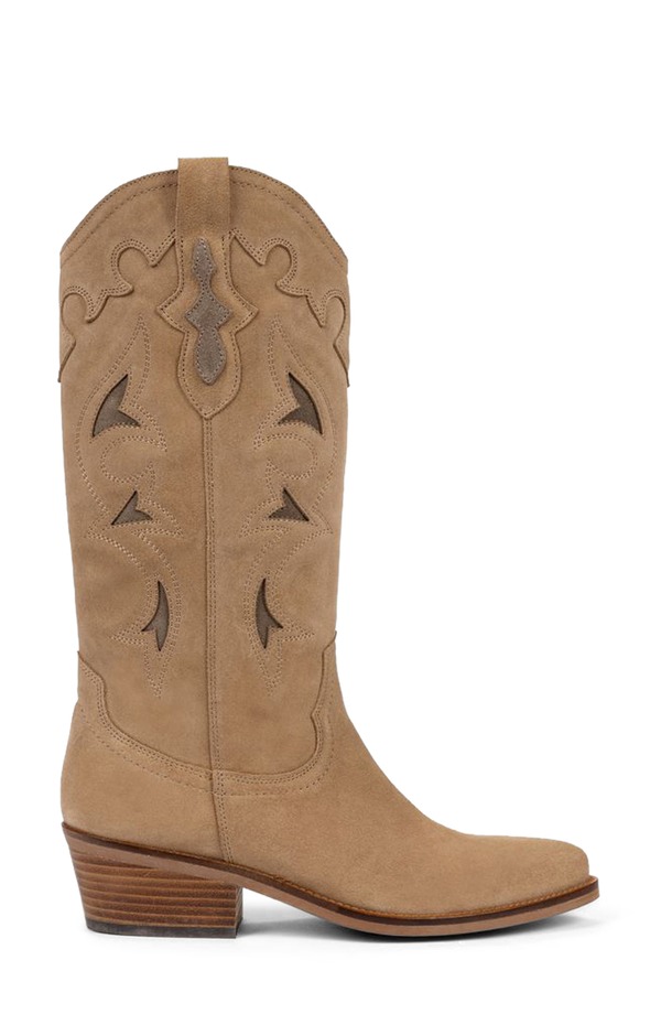 ペネロペシルバーズ レディース シューズ ブーツ・レインブーツ Penelope Chilvers Jolene Paloma Cowboy Boot Almond