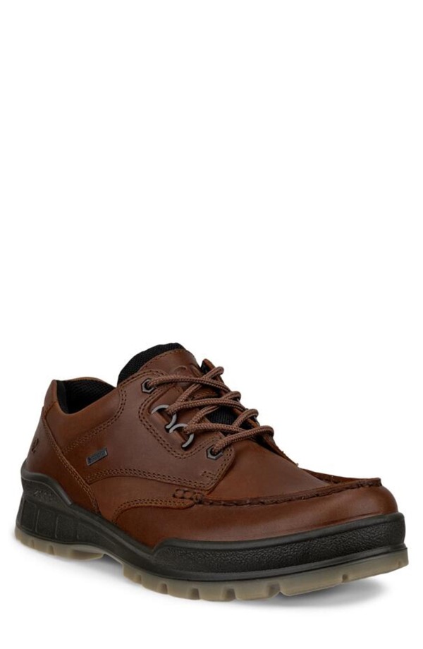 残響音 メンズ シューズ オックスフォード 競り合い ECCO Track 25 Waterproof Moc Toe Derby Bison