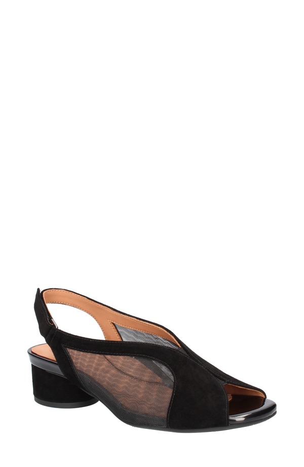 ラモールドピード レディース シューズ 踵 サンダル L\u0027Amour des Pieds Estefana Slingback Sandal Black 黒いこと