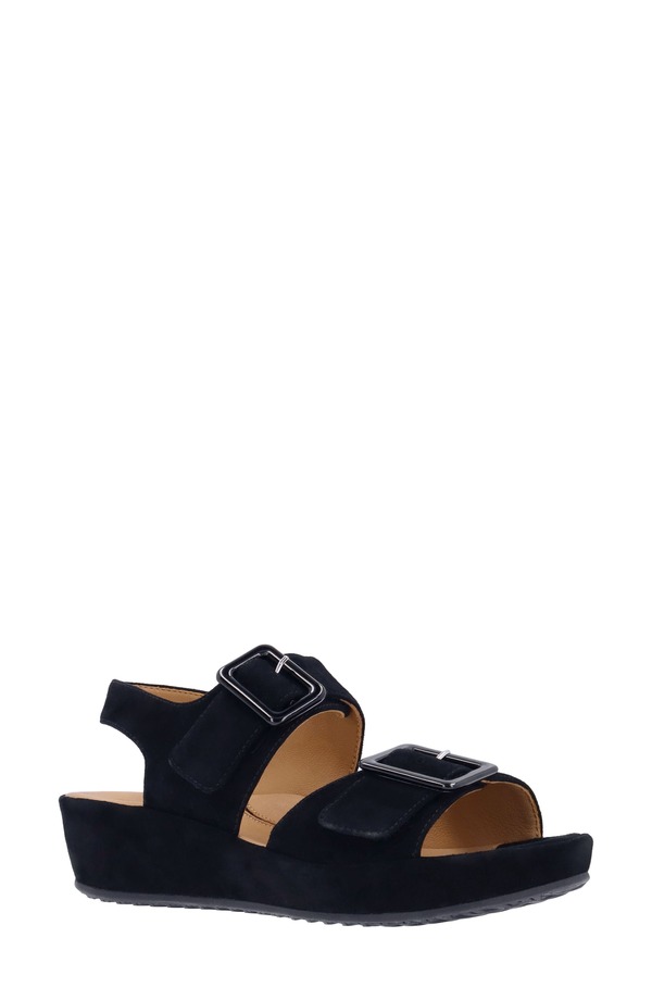 ラモールドピード レディース シューズ 踵 サンダル L\u0027Amour des Pieds Cantura Slingback Sandal Black 黒いこと