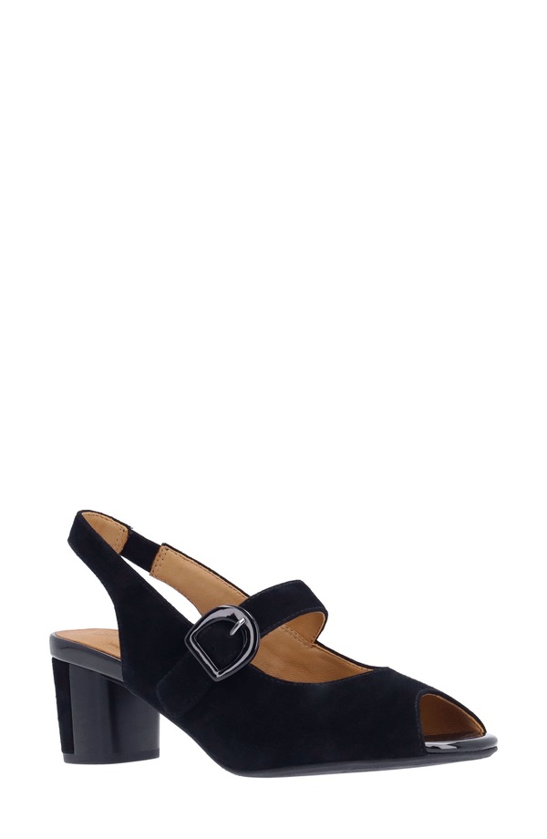 ラモールドピード レディース シューズ 踵 サンダル L\u0027Amour des Pieds Merryn Slingback Mary Jane Sandal Black 黒いこと