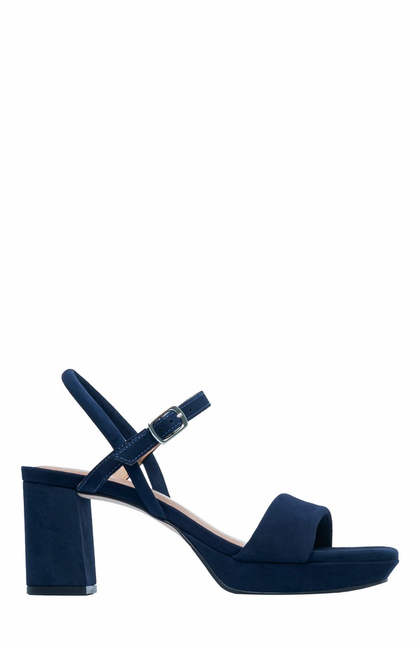 ベルナード レディース シューズ 踵 プラットホーム サンダル Bernardo Footwear Canto Platform Sandal Dark Navy 米国海軍
