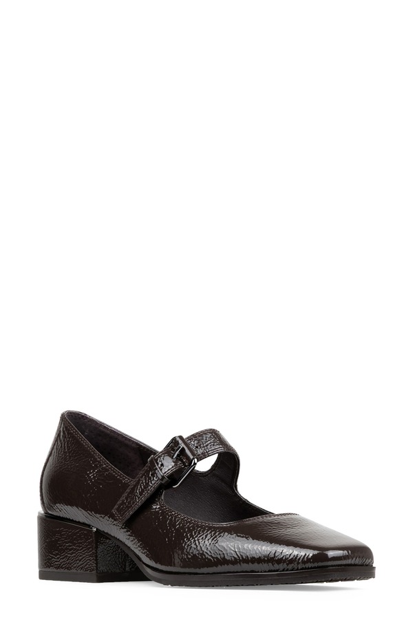 ドナルドプリネール レディース シューズ 踵 Donald Pliner Mary Jane Pump Dark Brown 赤銅色