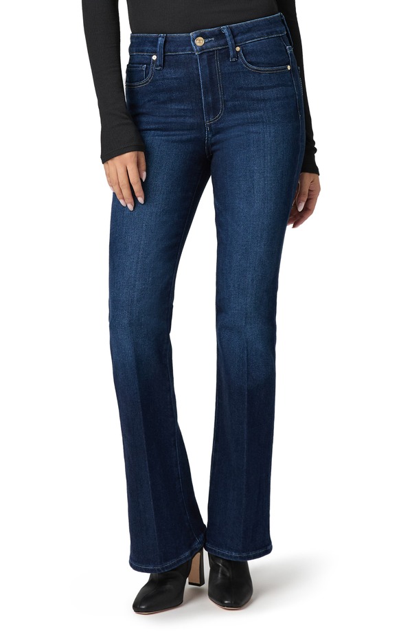 ペイジ レディース シューズ ブーツ・レインブーツカット ハイウエスト ジーンズ PAIGE Laurel Canyon High Waist Bootcut Jeans Waterloo