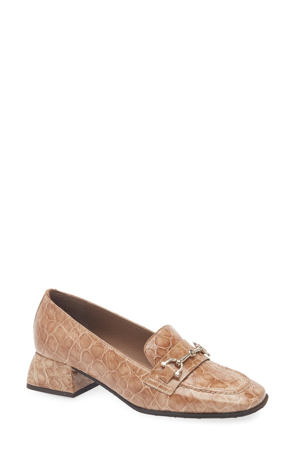 ワンダーズ レディース シューズ 踵 置き目毛皮 Wonders Bit Loafer Pump Tartarug Taupe トープ