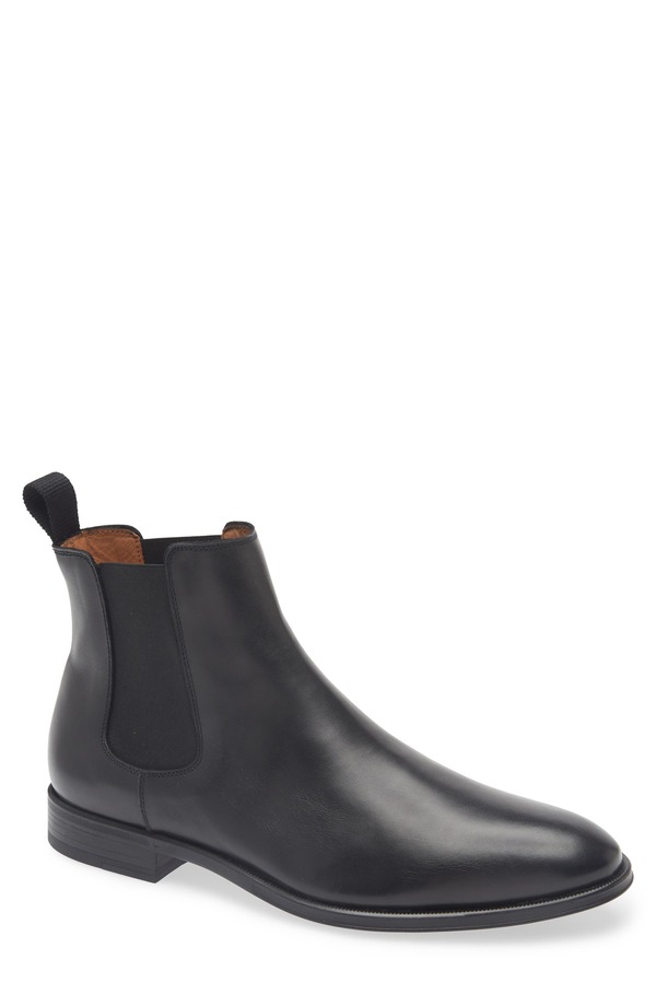 ジェントルソウルズ メンズ シューズ ブーツ・レインブーツ チェルシーブーツ チェルシー Gentle Soulsanto Chelsea Boot Black ブラック|ReVida 店