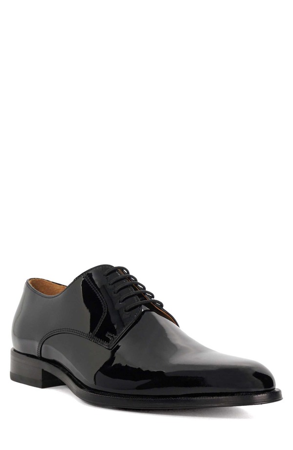 デューンロンドン メンズ シューズ オックスフォード Dune London Salisbury Plain Toe Oxford Black 黒いこと