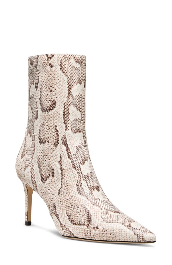 スチュアート ワイツマン レディース シューズ ブーツ・レインブーツ Stuart Weitzman Stuart Power Zip 75 Bootie Cream 皮膚軟化剤