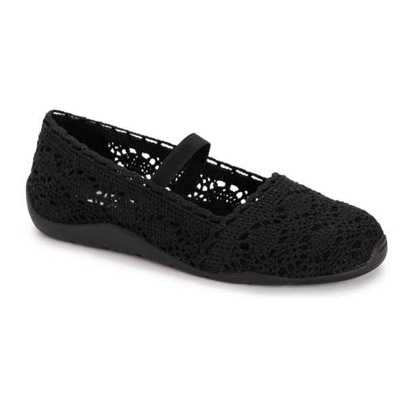 ムクルクス レディース シューズ サンダル MUK LUKShelby Ballerina Shoe Black 黒いこと