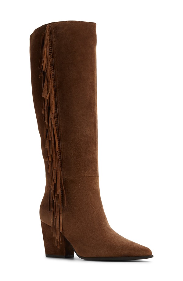 アルド レディース シューズ ブーツ・レインブーツ ALDO Kaelya Knee High Boot Dark Brown 赤銅色
