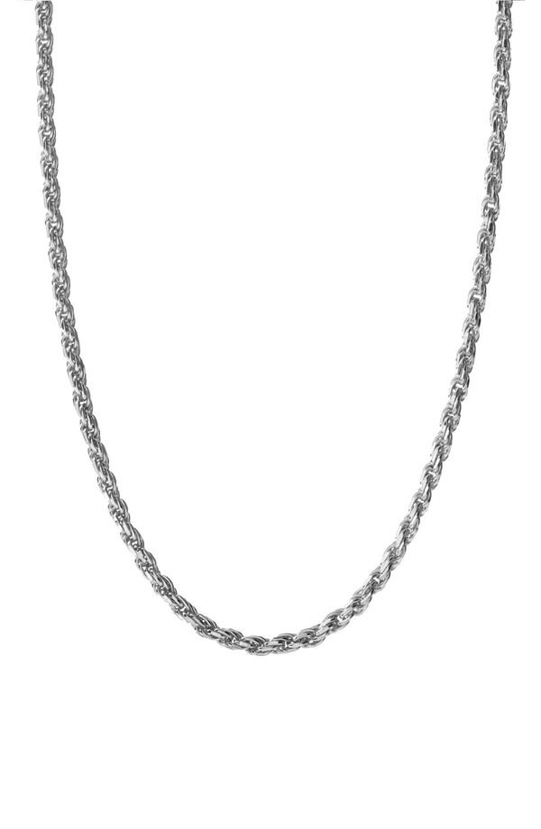 ミアンサイ レディース アクセサリー ネックレス・チョーカー レース Miansai Rope Chainecklace Sterling Silver/ Polished シルバー