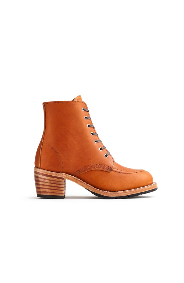 赤いこと舞台の袖 レディース シューズ ブーツ・レインブーツ なめし革 Red Wing Heritage Clara Legacy Leather Boot Oro Legacy