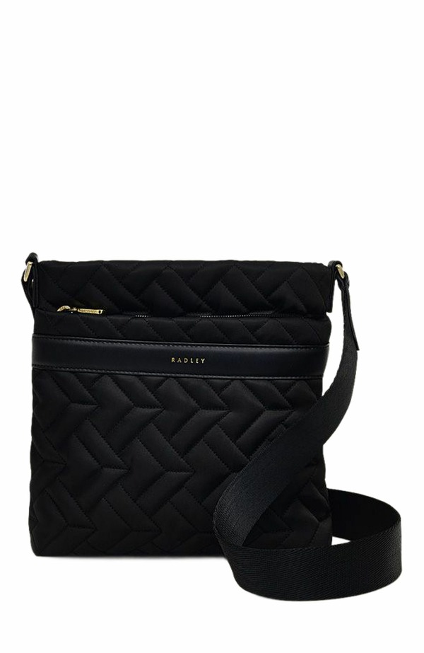 ラドリー レディース 御徒面子 Radley Holland Park - Quilt Small Ziptop Crossbody Bag Black 黒いこと
