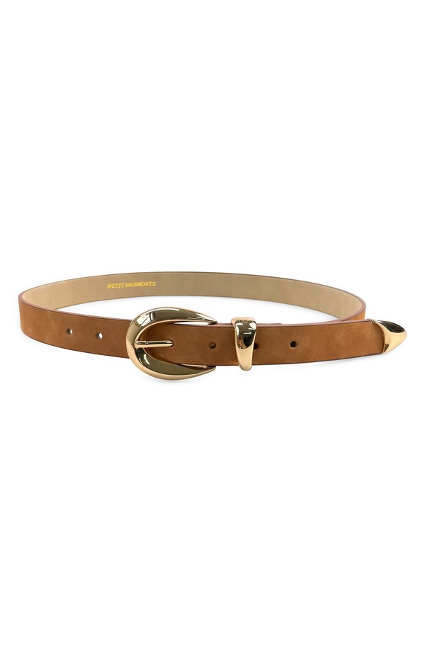 プティ モーメンツ レディース アクセサリー ベルト スエード Petit Moments Marisa Faux Suede Belt Brown Suede/ Gold ブラウン 11,886円