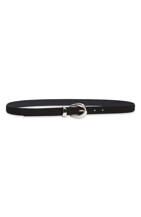 トレジャーアンドボンズ レディース 付属物 胴締め スエードクロス Treasure \u0026 Bond Maria Suede Belt Black- Brushed Nickle 黒いこと ベルト・サスペンダー-バッグ・小物・ブランド雑貨