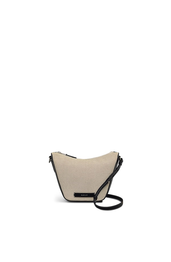 ラドリー レディース バッグ Radley Oak Street - Canvasmall Ziptop Crossbody Bag Natural