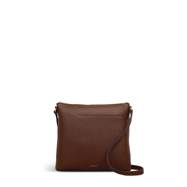 ラドリー レディース バッグ Radley Pockets - Texture Large Ziptop Crossbody Bag Chocolate チョコレート
