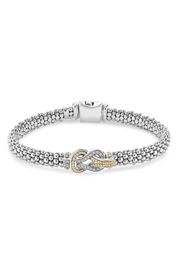 ラゴス レディース アクセサリー ブレスレット・バングル・アンクレット LAGOS Newport Rope Bracelet Diamond