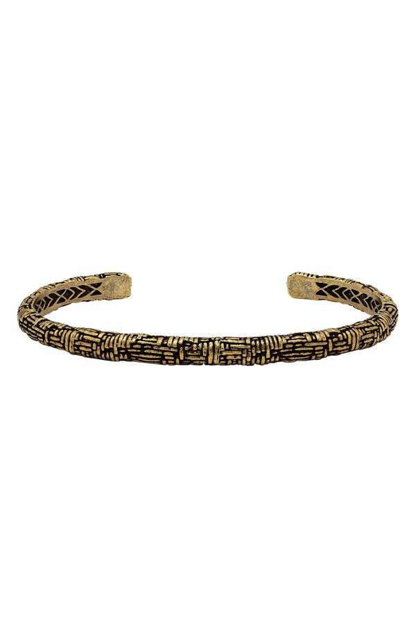 ジョンバルベイトス レディース アクセサリー ブレスレット・バングル・アンクレット John Varvatos Men's Artisan Cuff Bracelet Brass