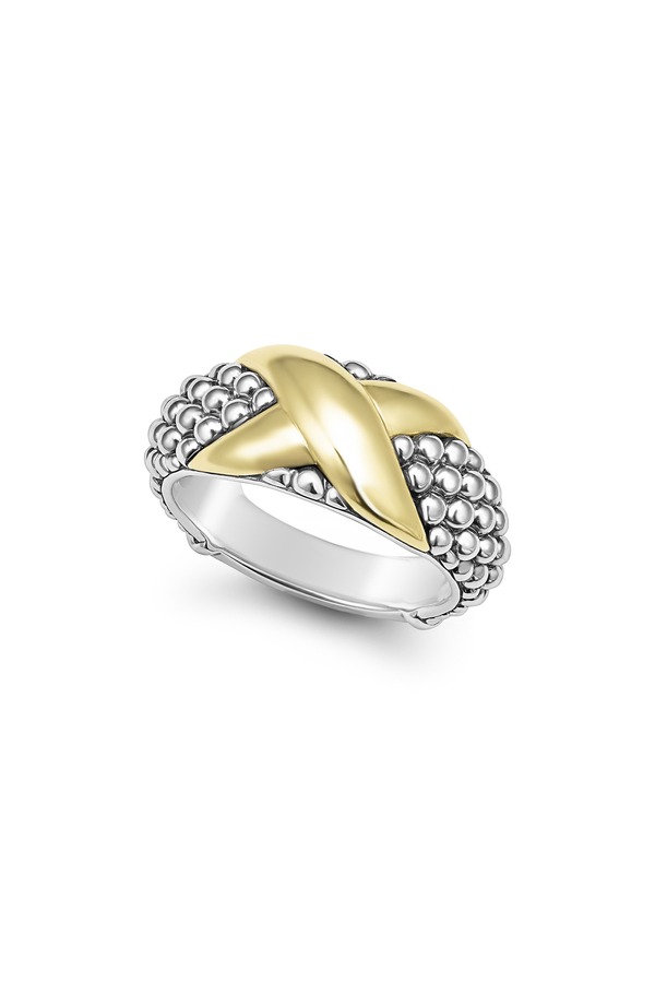 ラゴス レディース アクセサリー 指輪 LAGOS Embrace Ringold/ Silver ゴールド