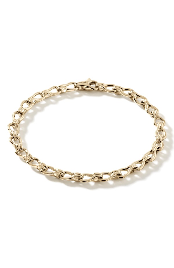 ジョン・ハーディー レディース アクセサリー ブレスレット・バングル・アンクレット John Hardy Surf Bracelet Gold 5mm Gold ゴールド｜ReVida 店