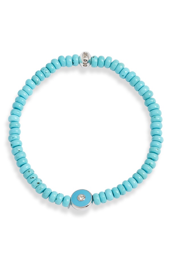 アンジー レディース アクセサリー ブレスレット・バングル・アンクレット Anzie Turquoisevil Eye Beaded Stretch Braceleturquoise/ Aqua ターコイズ|ReVida 店