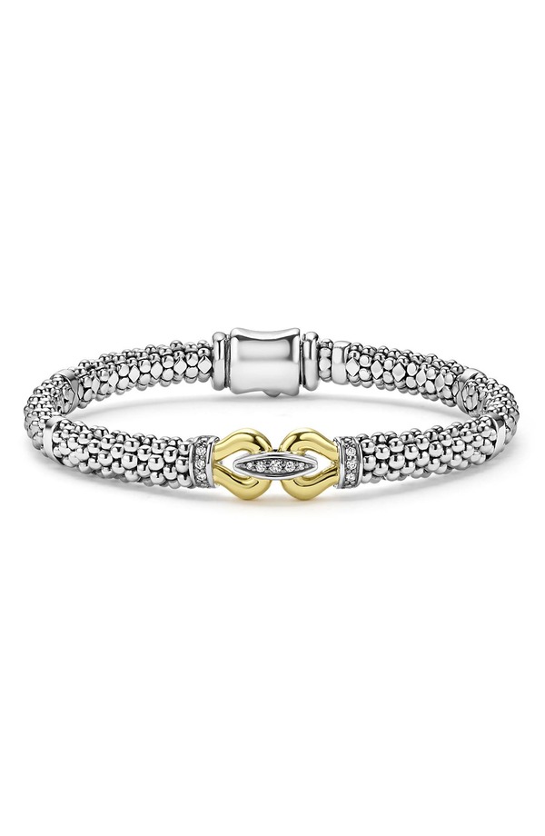 ラゴス レディース アクセサリー ブレスレット・バングル・アンクレット ダービー LAGOS Derby Diamond Rope Braceletwo-Tone