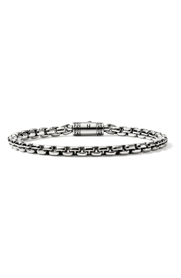 ジョン・ハーディー レディース アクセサリー ブレスレット・バングル・アンクレット John Hardy Box Chain Bracelet 4.8mm Sterling Silver シルバー
