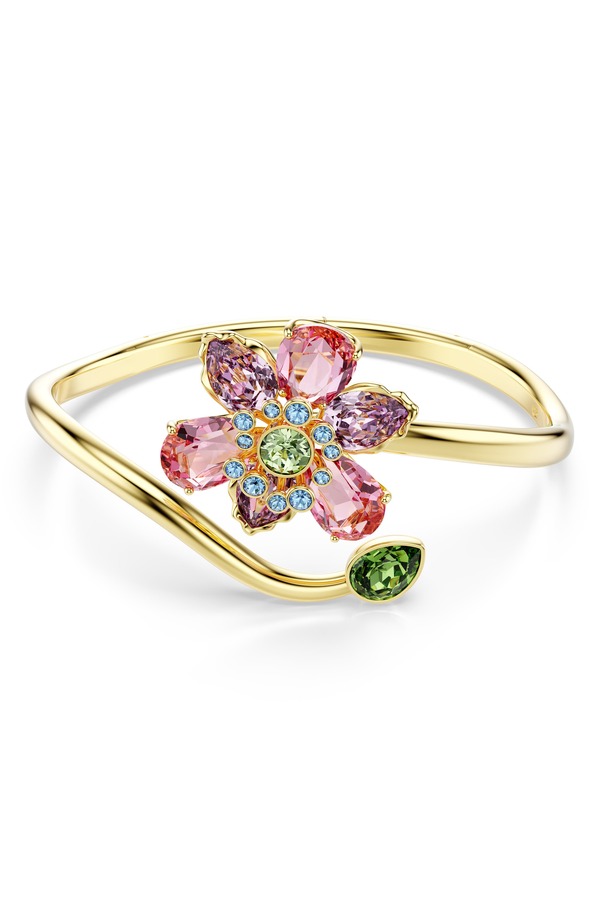 スワロフスキー レディース アクセサリー ブレスレット・バングル・アンクレット Swarovskidyllia Crystal Flower Bypass Bracelet Multicolored マルチカラー