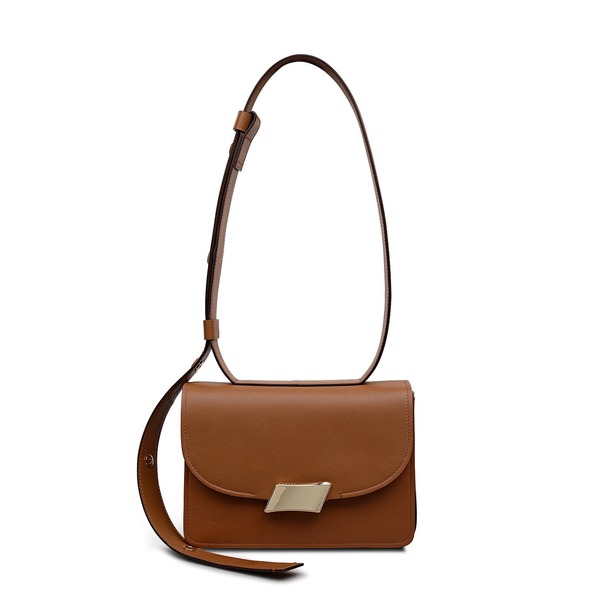 ラドリー レディース 御徒面子 Radley The Belsize Small Flapover Shoulder Bag Toffee