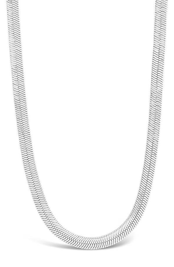 スターリングフォーエバー レディース アクセサリー ネックレス・チョーカー レース Sterling Forever Sterling Silver Thick Herringbone Chainecklace Silver シルバー