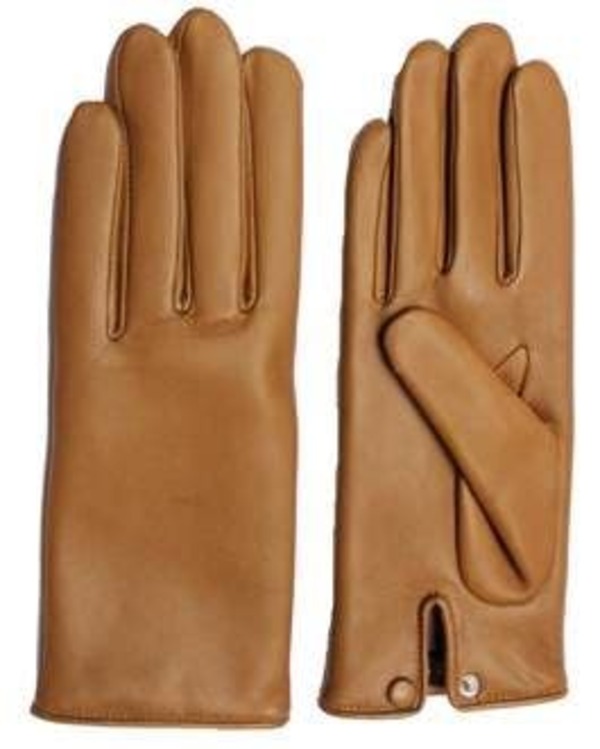 アニェル レディース アクセサリー 手袋 レザー Agnelle Agatha Leather Gloves with Wrist Snap Toscana