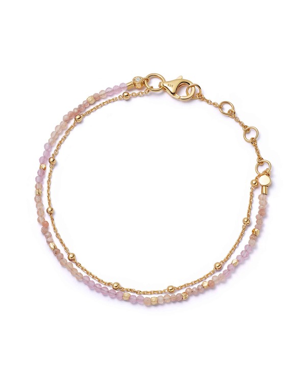 アストレークラーク レディース アクセサリー ブレスレット・バングル・アンクレット Astley Clarke Gold Fine Biography Mother Of Pearl Bracelet Mother Of Pearl パール