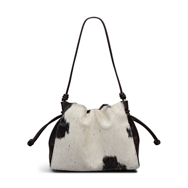 ラドリー レディース バッグ Radley The Roxburgh - Cow Hide Medium Drawstring Crossbody Bag Dark Oak