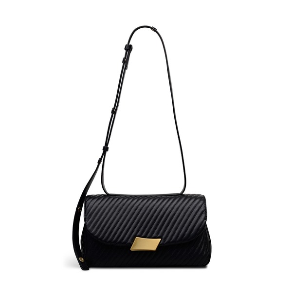 ラドリー レディース バッグ Radley The Belsize - Quilt Medium Flapover Crossbody Bag Black ブラック