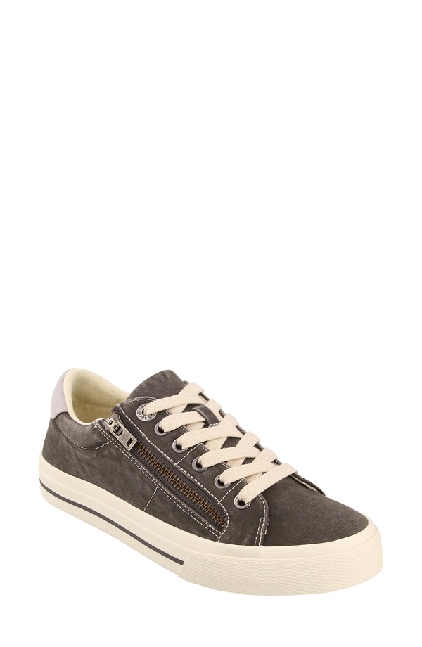 タウス レディース シューズ スニーカー プラットフォーム Taos Z-Soul Platform Sneaker Graphite/ Light Grey Canvas グラファイト|ReVida 店