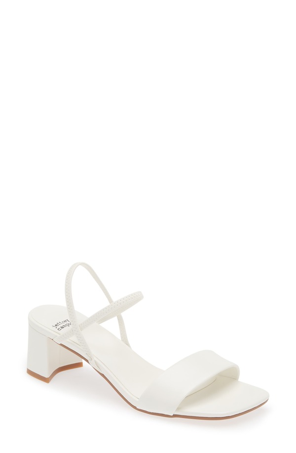 ジェフリー キャンベル レディース シューズ サンダル Jeffrey Campbell Adapt Slingback Sandal White ホワイト|ReVida 店