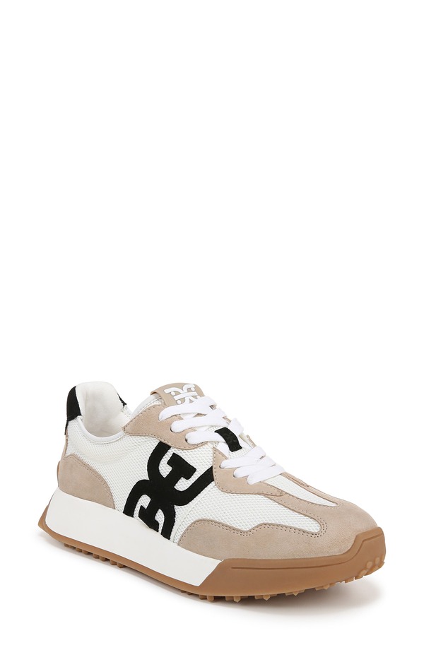 サムエデルマン レディース シューズ スニーカー Sam Edelman Langley Sneaker White/Tan/Black 白いこと